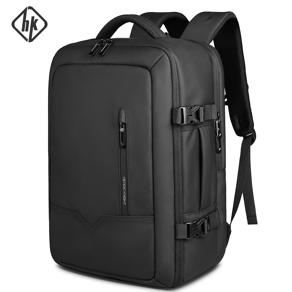 

HcanKcan Men's Travel Backpack Large Capacity Carry on Backpack Waterproof 17.3 Inch Laptop Bags Business Work School Backpack