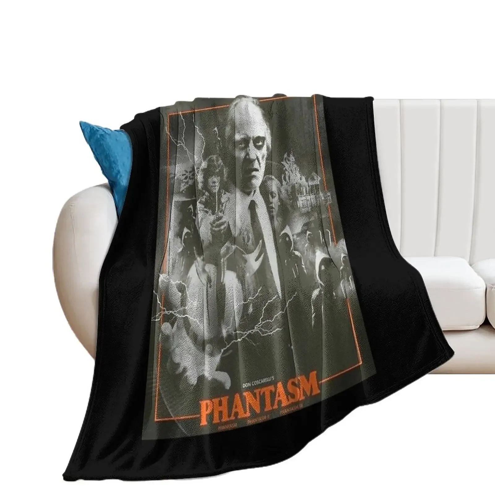 

Birthday Gifts Phantasm Retro Great Model Halloween Retro Wave Throw Blanket Personalized Gift Soft Beds manga Blankets