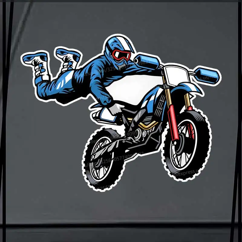 Motocross Car Sticker Motorcycle Decals Laptop Decals Skateboard Decals Wall Decals and Water Bottle Decals Decoration SH1123