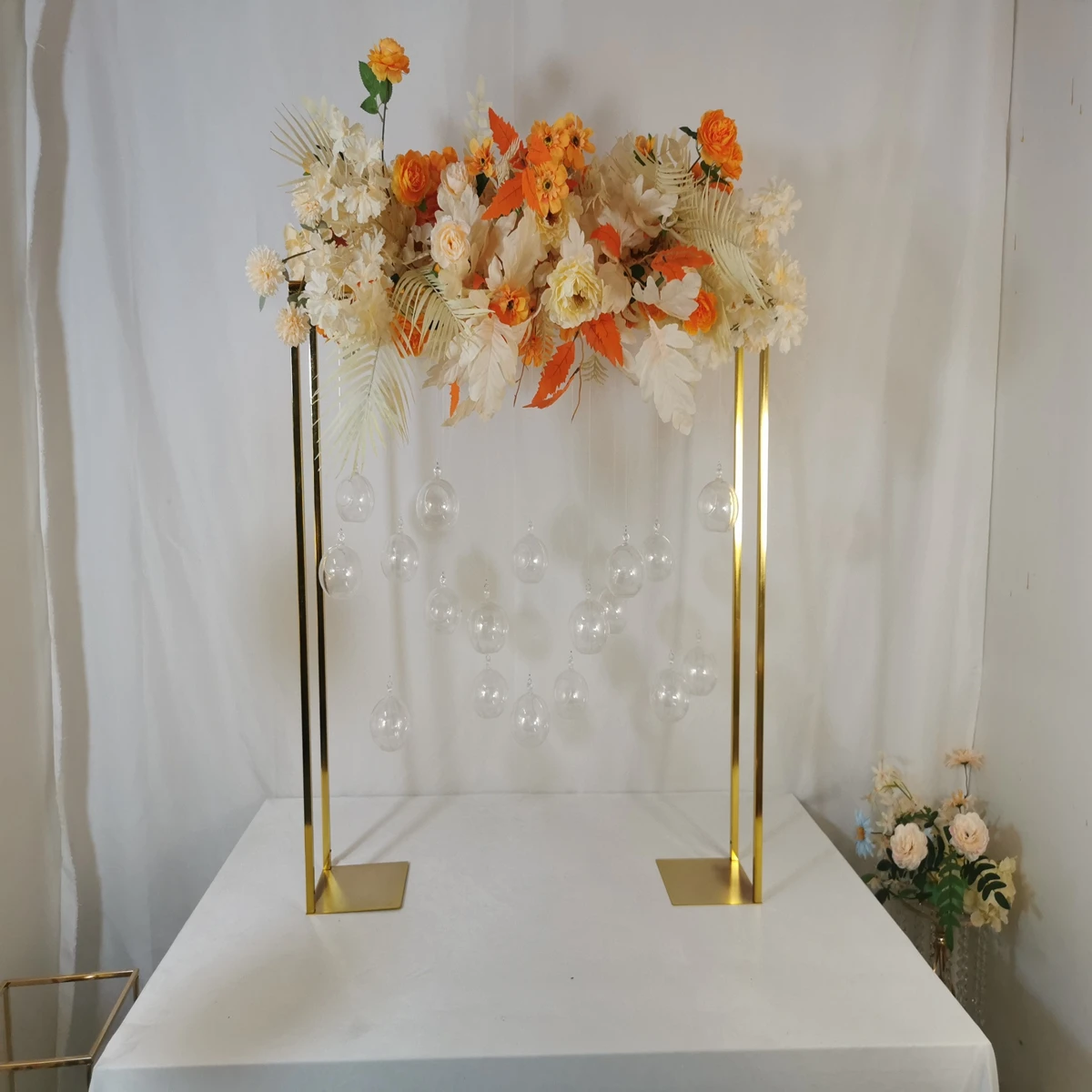 

Tall Metal Gold Flower Stand Wedding Centerpiece arch Table Decoration Flower Vase Candle Holder Event Party Road Lead 382