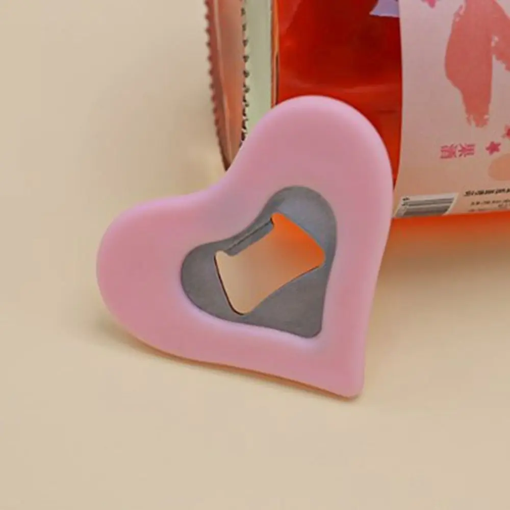 High Quality 2 Colors Love Bottle Opener Creative 59*48mm Children's Opener Beer Wine Opener Bottle Opener