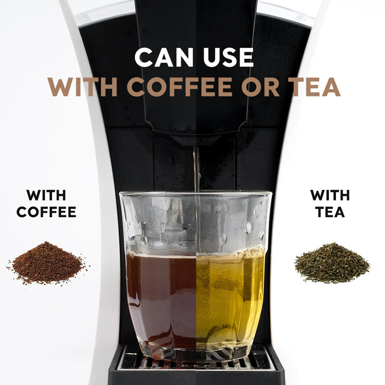 Food-Grade PP Reusable Coffee Capsule Filter, Fine Filtration Multifunctional for ST 9662 Coffee Maker Capsule Pod