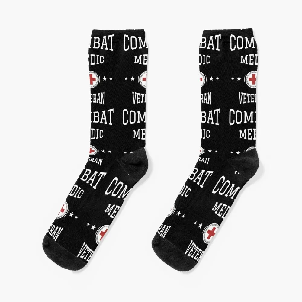 

Combat Medic Veteran Socks Sports christmas stocking Luxury Woman Socks Men's