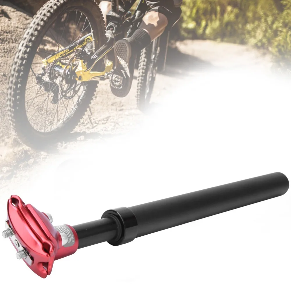 

Durable Aluminium Alloy Suspension Seat Post Lightweight 27.2x350mm Bicycle Seat Post Mountain Bike Seatpost Bike Accessories