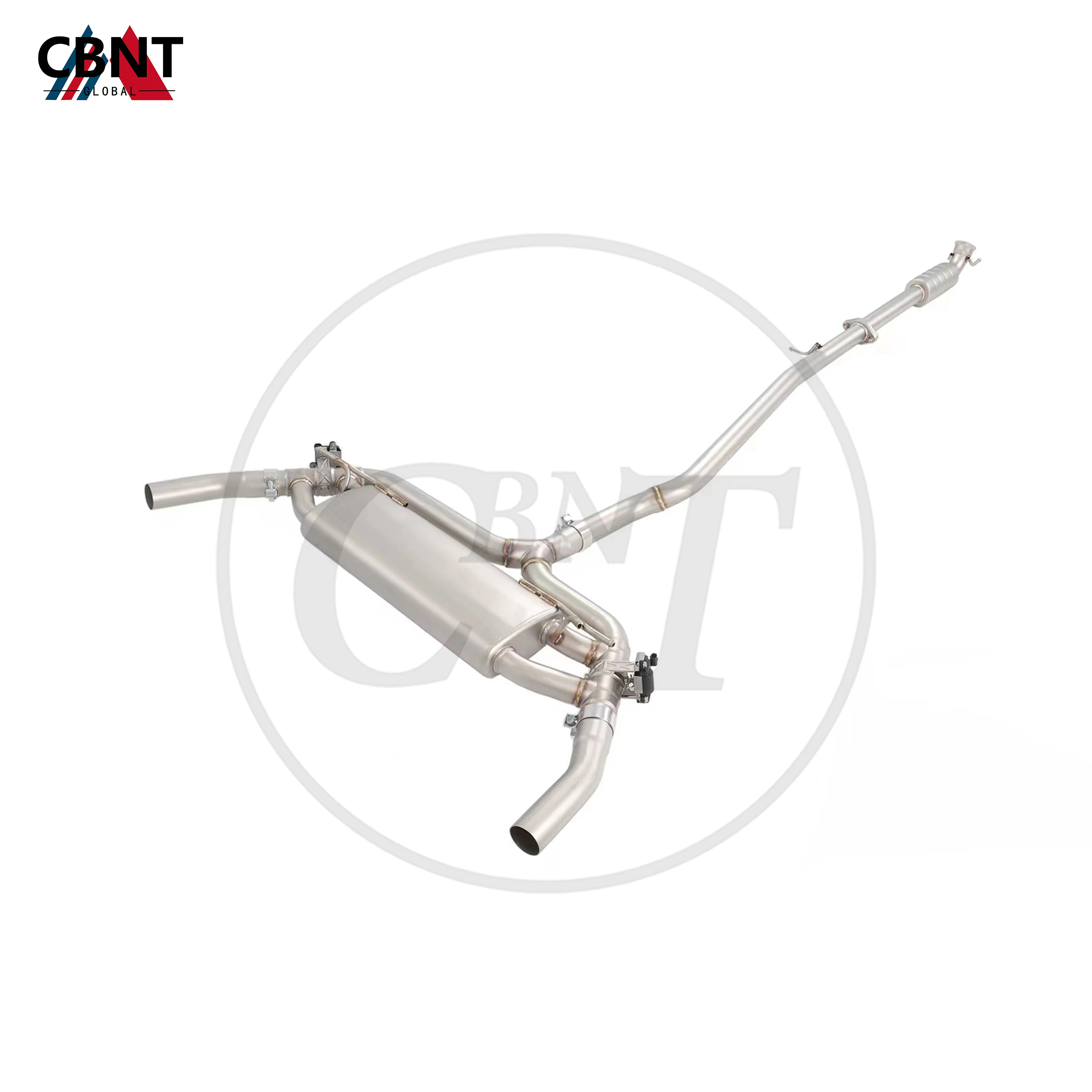 CBNT for INFINITI QX30 2.0T Exhaust System Valvetronic Catback Muffler with Valve SS304 High Performance Exhaust-pipe