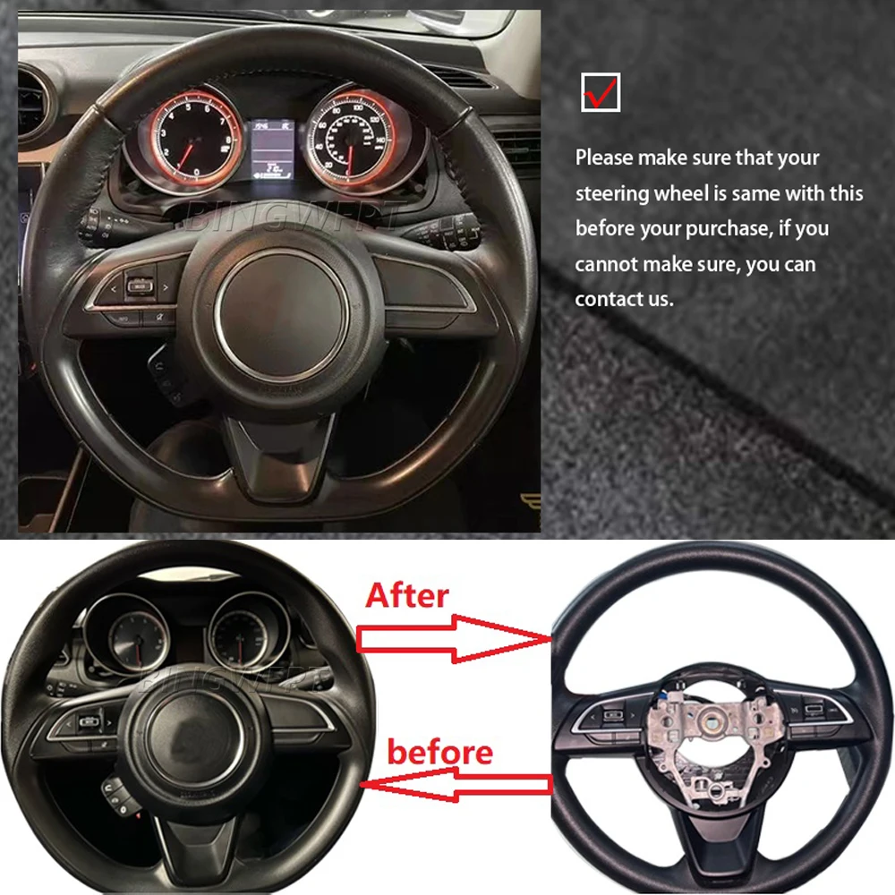 For Suzuki Dezir 2022 Swift/Swift Sport 2017- 18 Steering Wheel Button Control Switch Car Accessories High Configuration Buttons