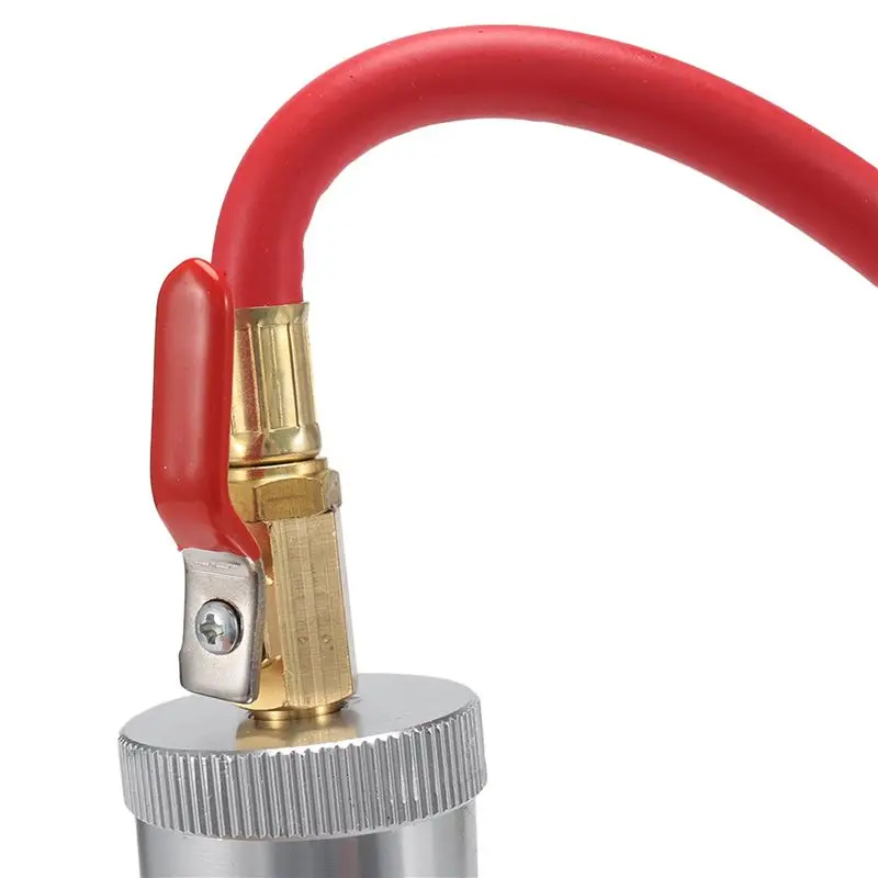 AS94-Dye Injector Air Conditioning Car Oil Injection R12 R134A R22 Dye Injection 2 Ounce Pure Liquid Coolant Filler Tube