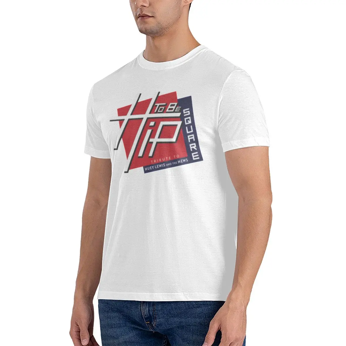 Huey Lewis Men's Classic Unisex Cotton T-Shirt for Men & Women, Classic Tee