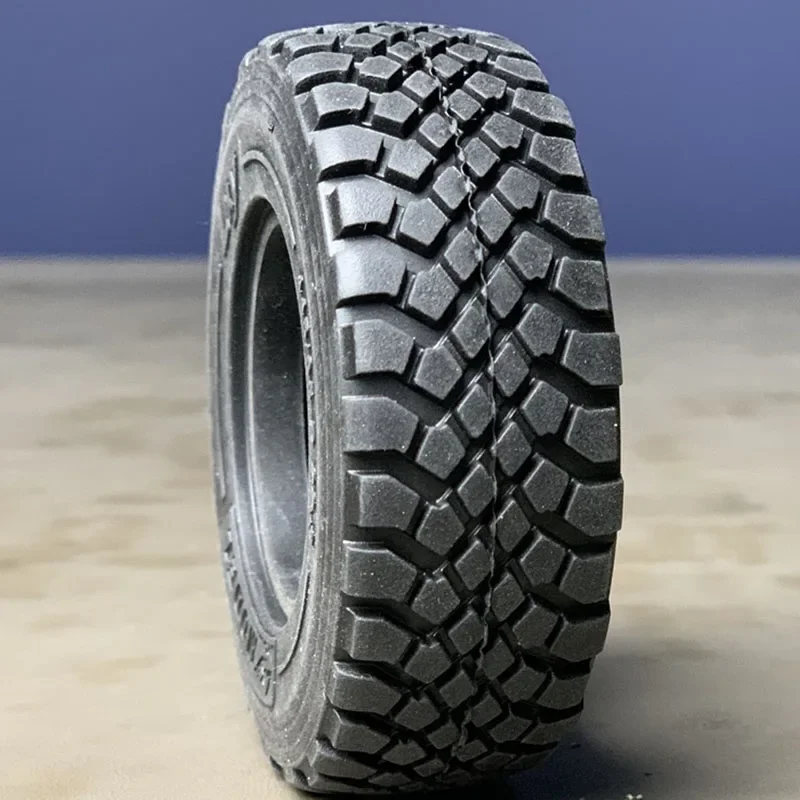 Maßstab 1:14 2 Stück Simulation Fischgrätenreifen Kiesreifen für Tamiya RC Truck SCANIA 770S R620 VOLVO BENZ Arocs MAN TGX Auto