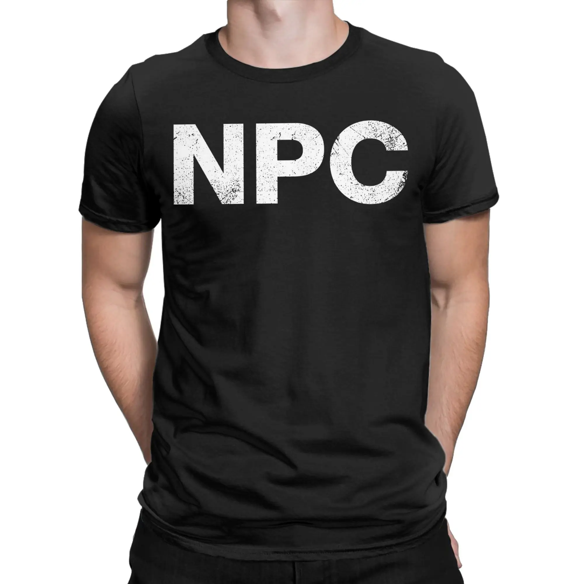 Men Women T Shirt NPC T-Shirts Hipster  Summer Tee Shirt Awesome Casual 100% Cotton Tops Plus Size 6XL