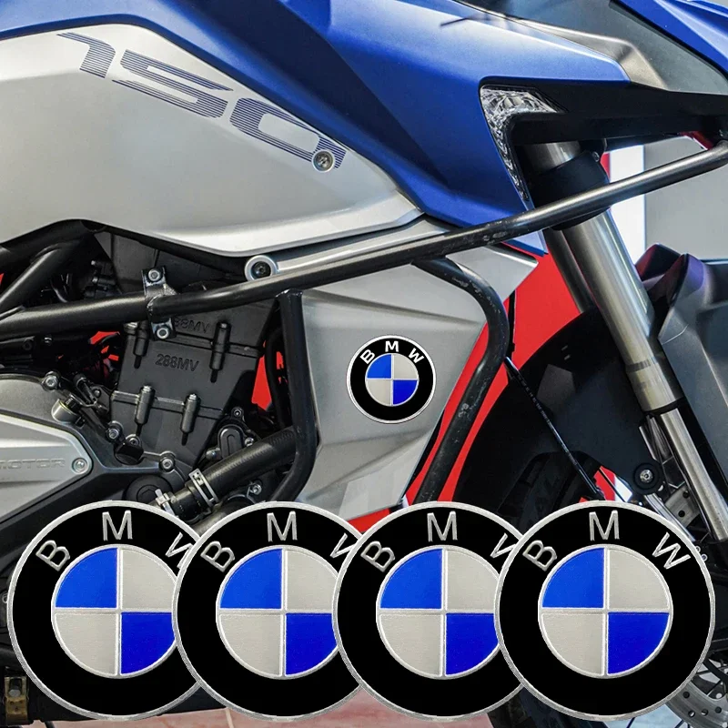 BMW Car Motorcycle Sticker Metal Aluminum Round Decal for R1250GS R1200GS ADV F850GS F750GS