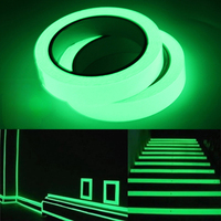 1/1.2/1.5cm*3M Luminous Tape Night Self-adhesive Glow in The Dark Sticker Tape Security Home Decoration Fluorescent Warning Tape