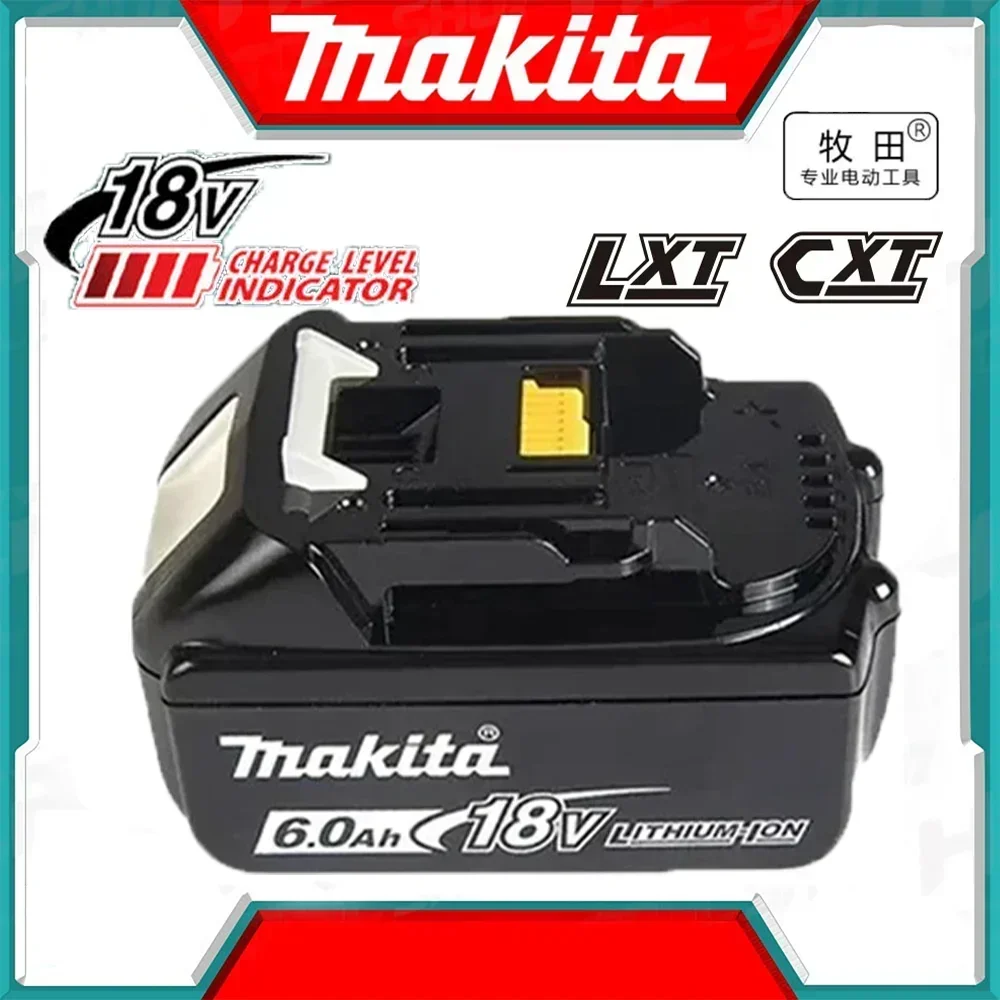 

Original Makita 18v 6Ah/5Ah/3Ah for Makita 18V Tools BL1830B BL1850B BL1850 BL1840 BL1860 BL1815 Replacement Lithium Battery