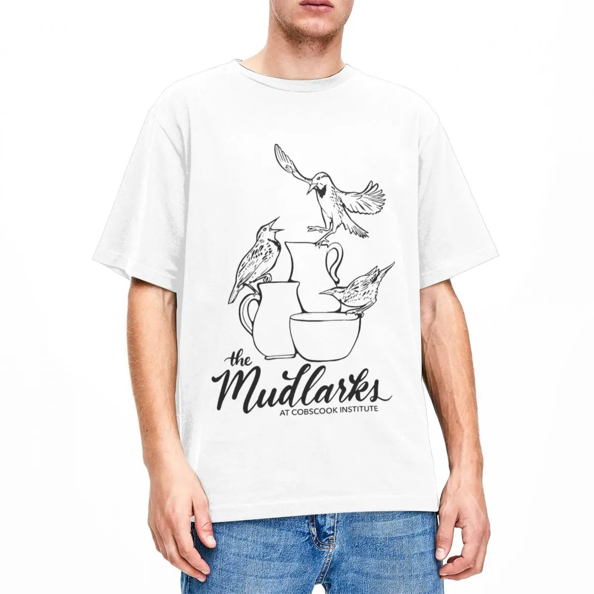 Retro The Mudlarks Pottery Clay Men Women's T Shirts Merchandise Funny Tees Short Sleeve O Neck T-Shirt 100% Cotton Gift Idea