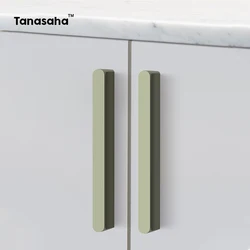 Aluminum Alloy Kitchen Cabinet Handles Drawer Knobs Cupboard Wardrobe Pulls Furniture Hardware Accessories Home Decoration