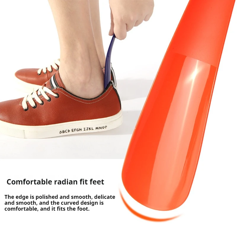 length 16cm short handle Shoe horns plastics Shoehorn home-use Shoe spatula portability Shoe Lifter 1Pcs/2Pcs image 4