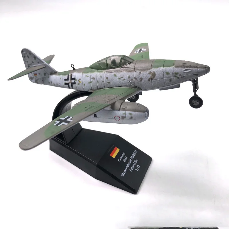 JASON TUTU 1/72 Scale Messerschmitt Me-262 Fighter Alloy Military Aircraft Model Diecast Metal Model Plane Drop shipping