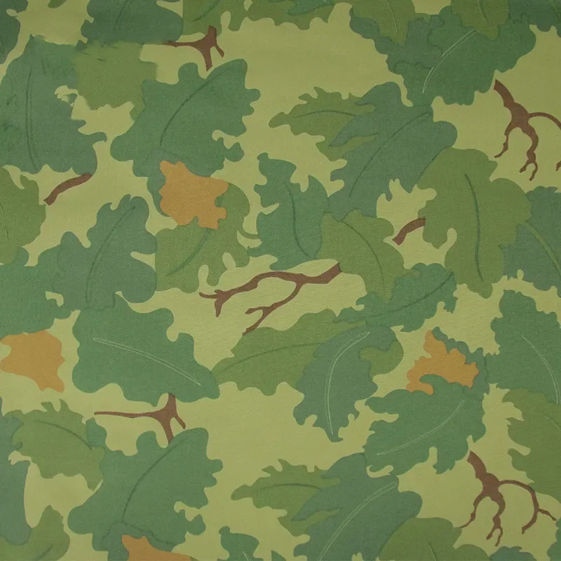 

Green Leaf Camouflage Fabric 500D Nylon Tent Cloth Sport Tatical Gear TMC Hunting Accessories Vestidos Sewing Telas Anniversaire