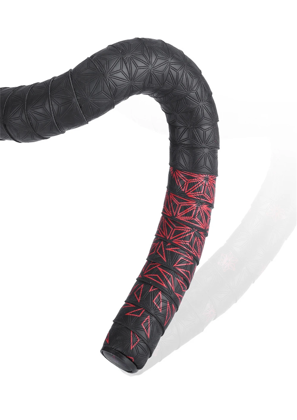 2 Stuks Anti-Slip Stuurlint Pu Racefiets Schokabsorptie Handvat Bar Tape Met Bar End Stekkers Voor fiets Racket Fietsen Gereedschap
