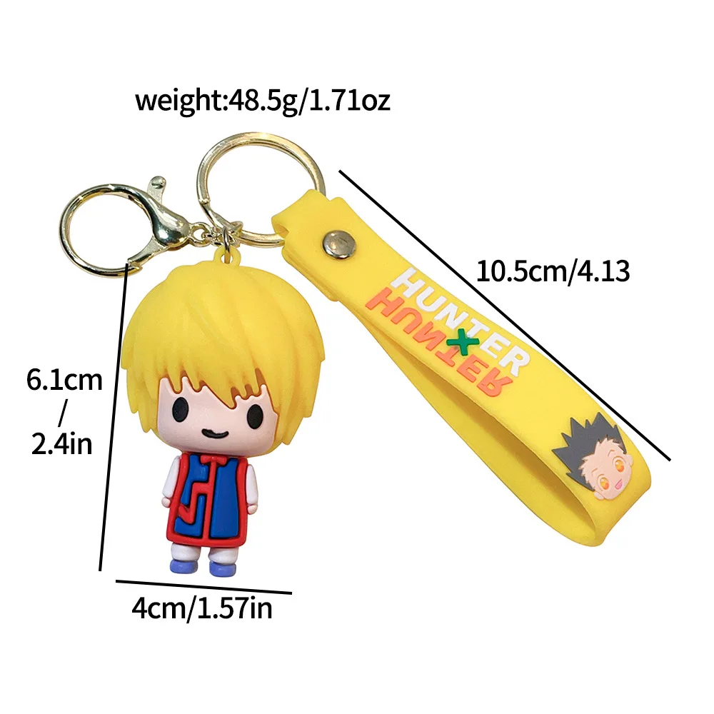 HUNTER X HUNTER Figure Keychain Anime Cartoon GON·FREECSS Doll