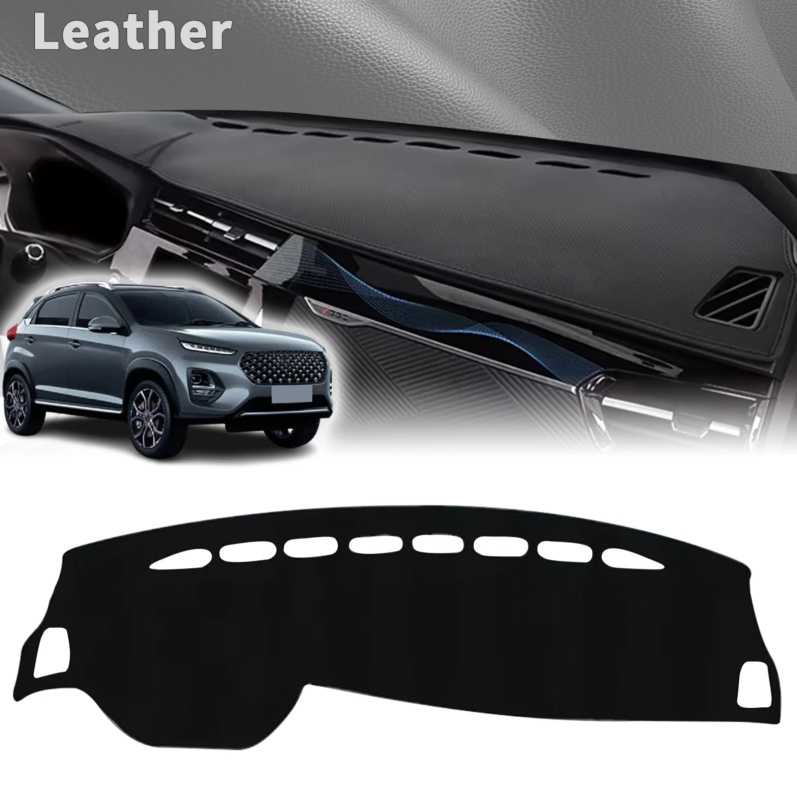 

for Chery Tiggo 2 Pro 2022 2023 2024 2025 Car Dashboard Cover Dashmat Non‑Slip Protective Dash Mat Pad Auto Accessories