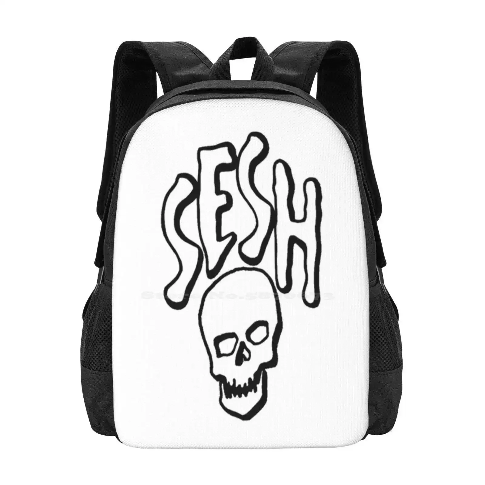 

Teamsesh Bag Backpack For Men Women Girls Teenage Teamsesh Bones Shwb