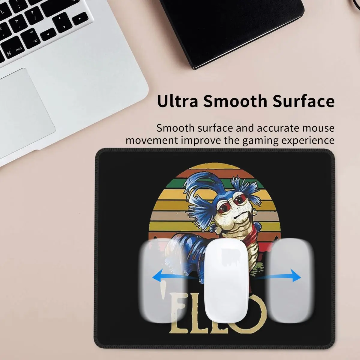 

Лабиринт Червь Эллио Культовый Лабиринт Винтаж Ретро Коврик Для Мыши Компьютерная Клавиатура Коврик Для Мыши Игровой ПК Ноутбук Настольный Коврик Настольные Коврики