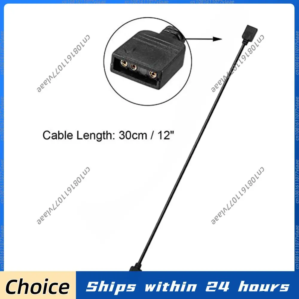 1 To 1 AURA RGB Extension Adapter Cable Computer Accessories 5V 3Pin/12V 4Pin Adapter Cable 30cm Motherboard AURA Cable for ASUS