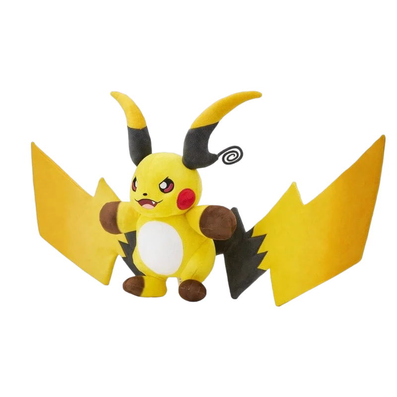 Peluche Mega Raichu XY Evolution Pichu Raichu Plush Toy Stuffed Doll Decoration Raichu Christmas Gift For Kids Children