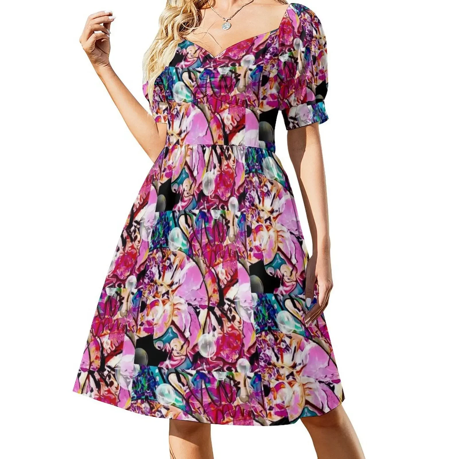 

Shellbubblerose Short-Sleeved Dress ladies dresses for women 2025 elegant evening dresses for women 2025