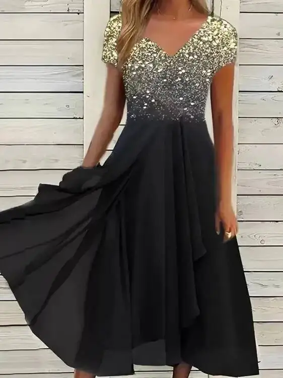 レディースドレス シフォン エレガント レース パッチワークドレス カットアウト ロングドレス ブライズメイド イブニングドレス ベスティド ファッション女性