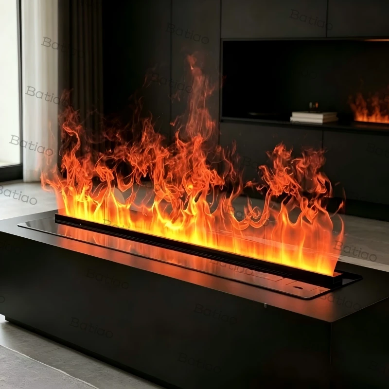 

Water Vapor Fireplace with Long Life Ultrasonic Disk Up to 3 Years Transducer Lifespan Easy Replaceable mist technology firebox