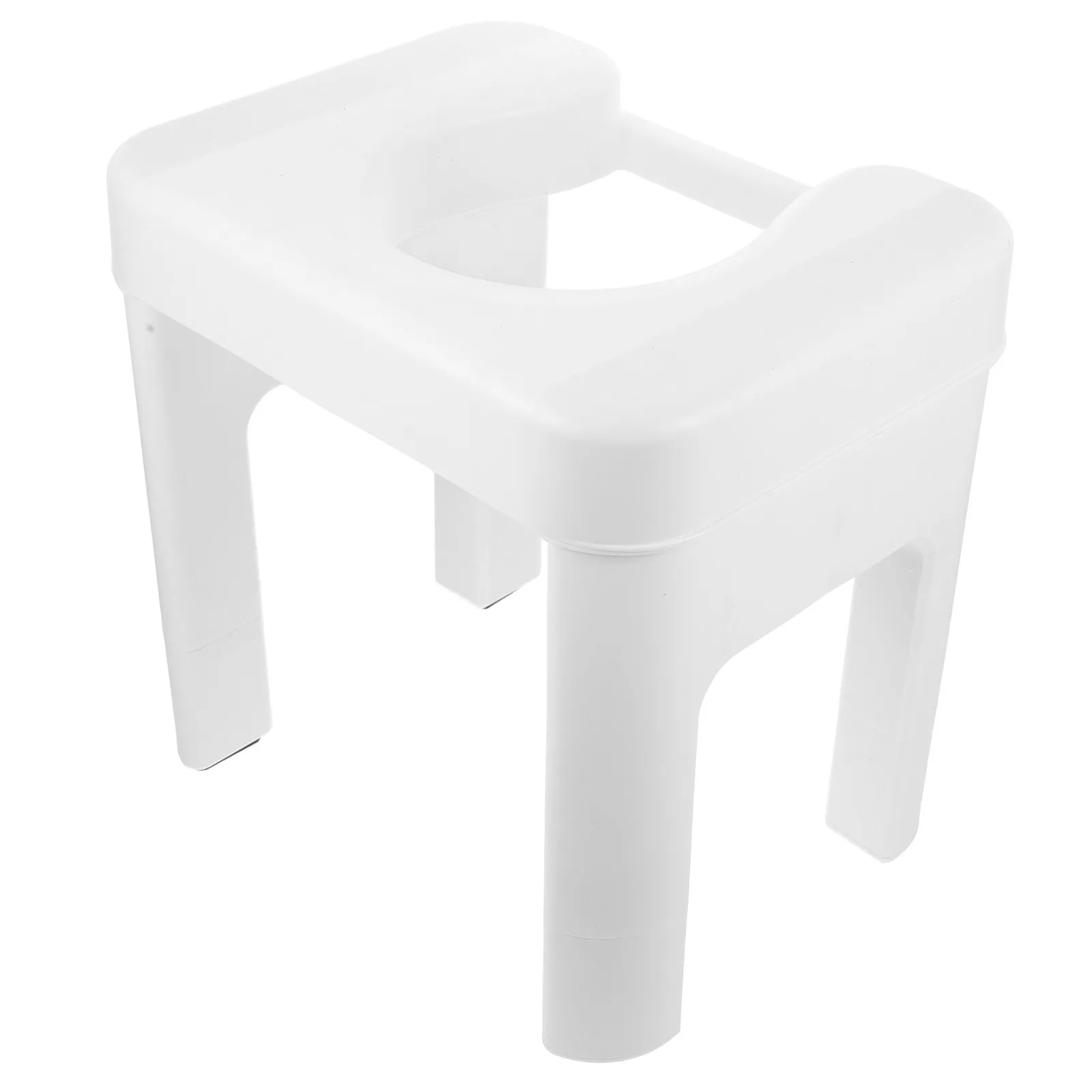 

Усиленная подставка-ступенька для унитаза для взрослых, пожилых людей и беременных: превращает приседание над унитазом в комфортное сидение