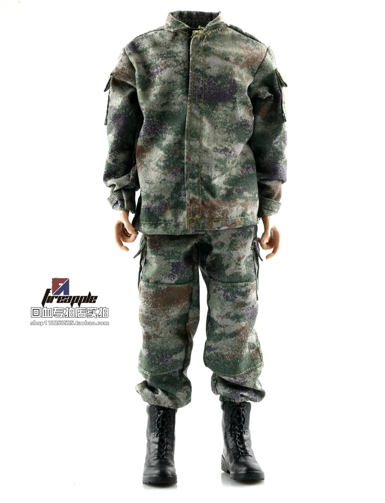 In Stock 1/6 Scale Male Soldier Starry Sky Desert/Starry Sky Jungle Combat Clothing Accessories Fit 12 inch Action Figure Body