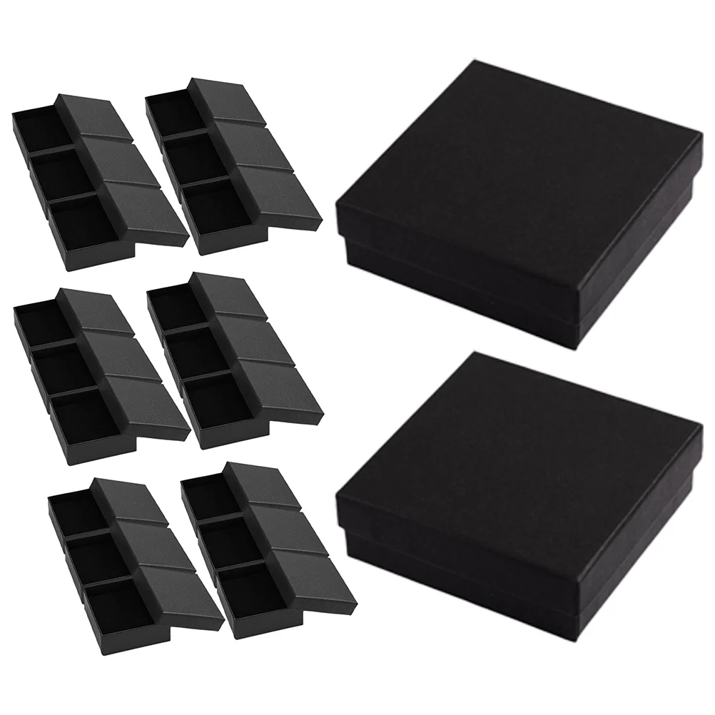

20 Pcs Jewelry Box Gift Small Boxes For Gifts Sponge Necklaces Earring Packing Cardboard Jewellery