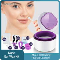 Portable Wax Heater Kit Wax Heating Hair Removal Machine Lips Eyebrow Nose Armpit Hair Remover Wax Melting Warmer Pot