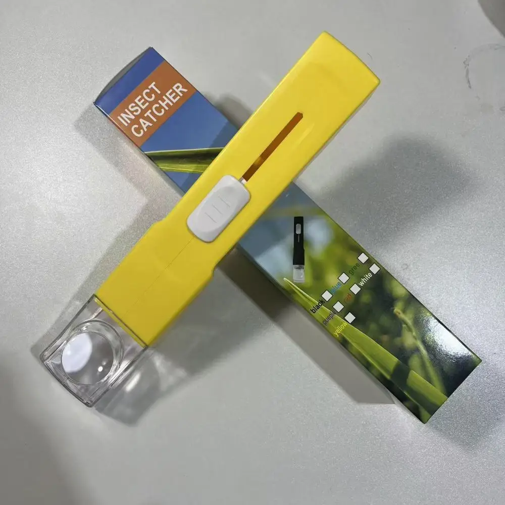 Humane Insect Catcher Tool For Home Garden Safe Bug Grabber Clip Handheld Spider Bee Collection Device Outdoor Supply