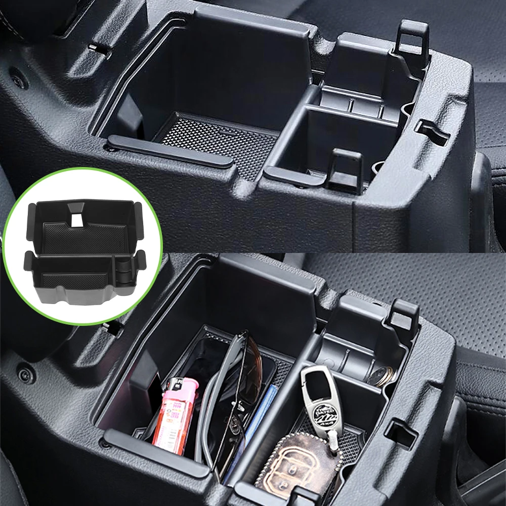 Car Armrest Box Storage Organizer Copilot Grab Tray Stowing for Jeep Wrangler JL Gladiator JT 2018-2023 Interior Accessories