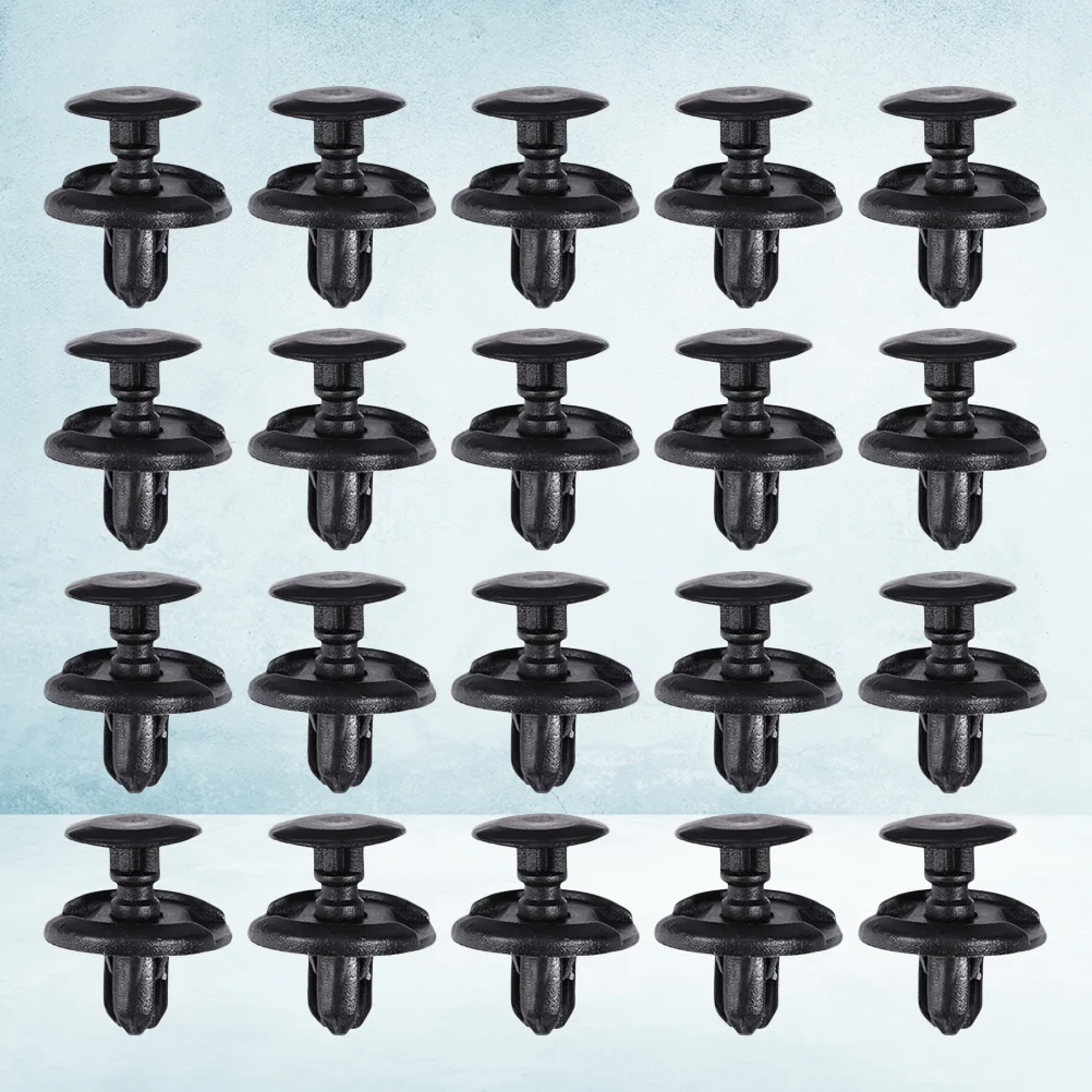 

80Pcs Fastener Clips Push Type Super Strong Bumper Flare Fastener Rivet Clips Compatible for push type clips