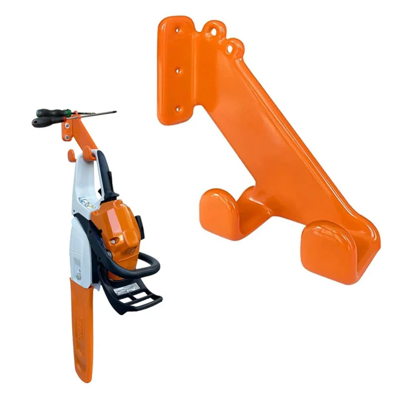 

1PC Heavy-Duty Chainsaw Hook Wall-Mounted Bracket Garage Storage Rack Suitable Chain Saw