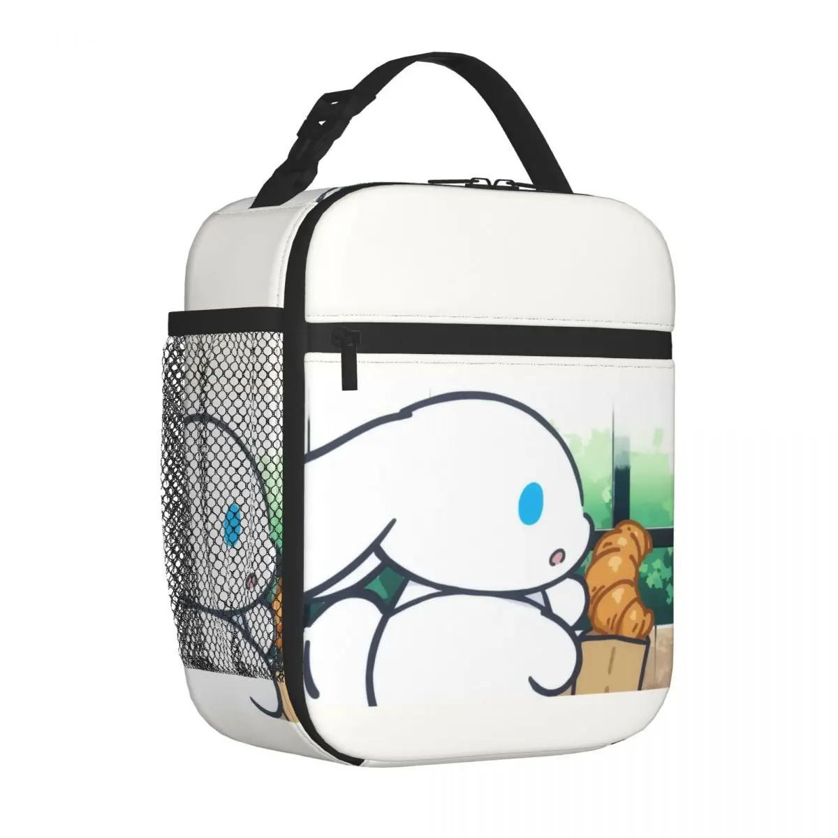 All Season Food Pouch Cute Cinnamoroll Leakproof Insulated Sanrio Cinnamoroll Outdoor Picnic Storage For Kid