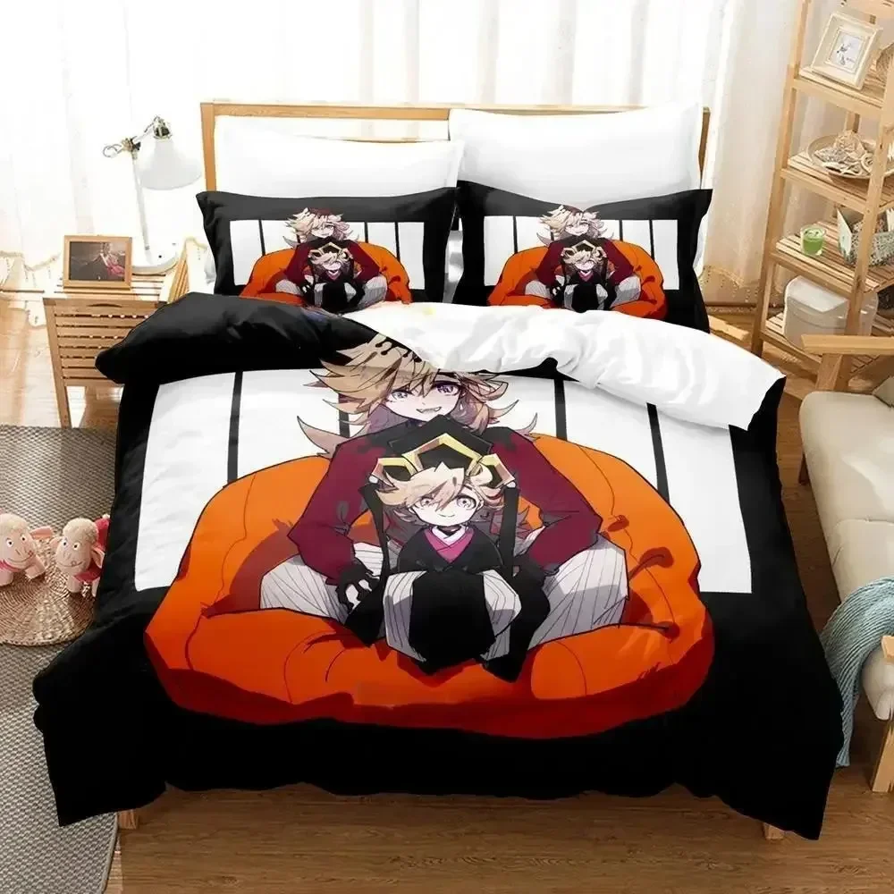 

New Doma Bedding Set Single Twin Full Queen King Size Bed Set Adult Kid Bedroom Duvet cover Sets 3D Print Anime Bed Sheet Set