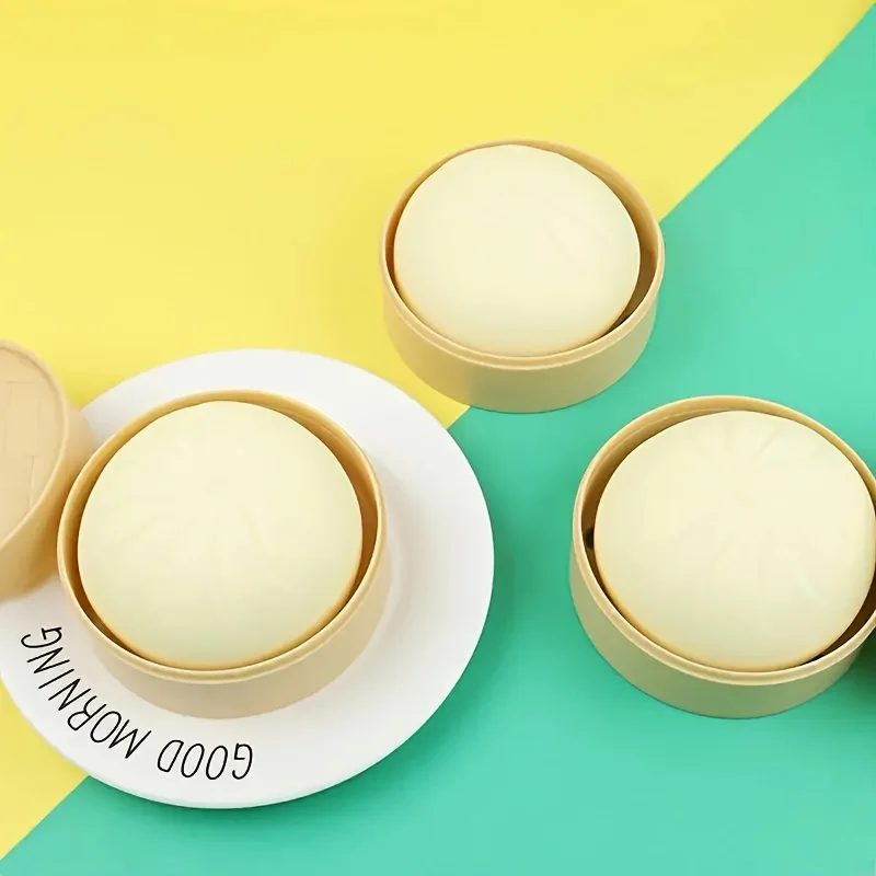 محاكاة زلابية مع قدر الغذاء البخاري مكافحة الإجهاد اسفنجي ألعاب متململة لينة العجين الكرة لعبة الضغط الحسي لمكتب الفصول الدراسية #2