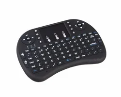 i8 Russian English Version 2.4GHz Wireless Keyboard Air Mouse With Touchpad Handheld Work For Android TV Box Mini PC