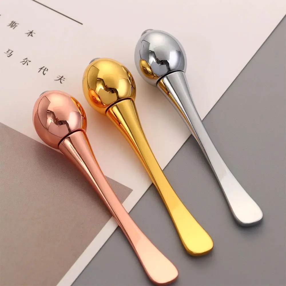 Tools Anti Dark Circles Massage Stick Facials T-shape Face Lifting Eye Massage Roller Eye Cream Spoon Face Cream Applicator