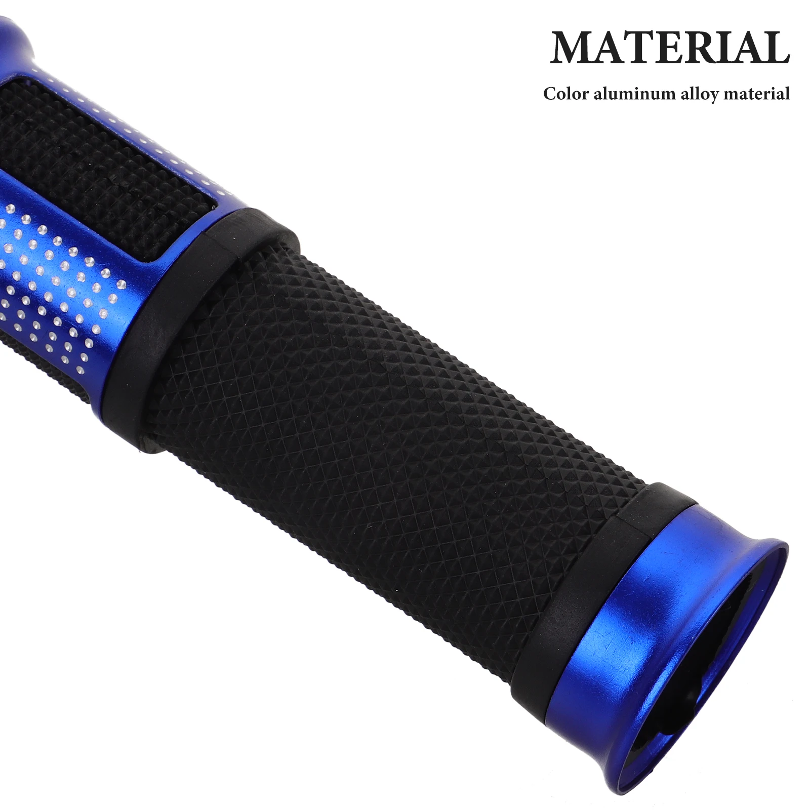 

2pcs Motorcycle Handlebar Grips Durable Replacement Grips Stylish Classic Color Universal Fit For Motorcycles Easy Installation