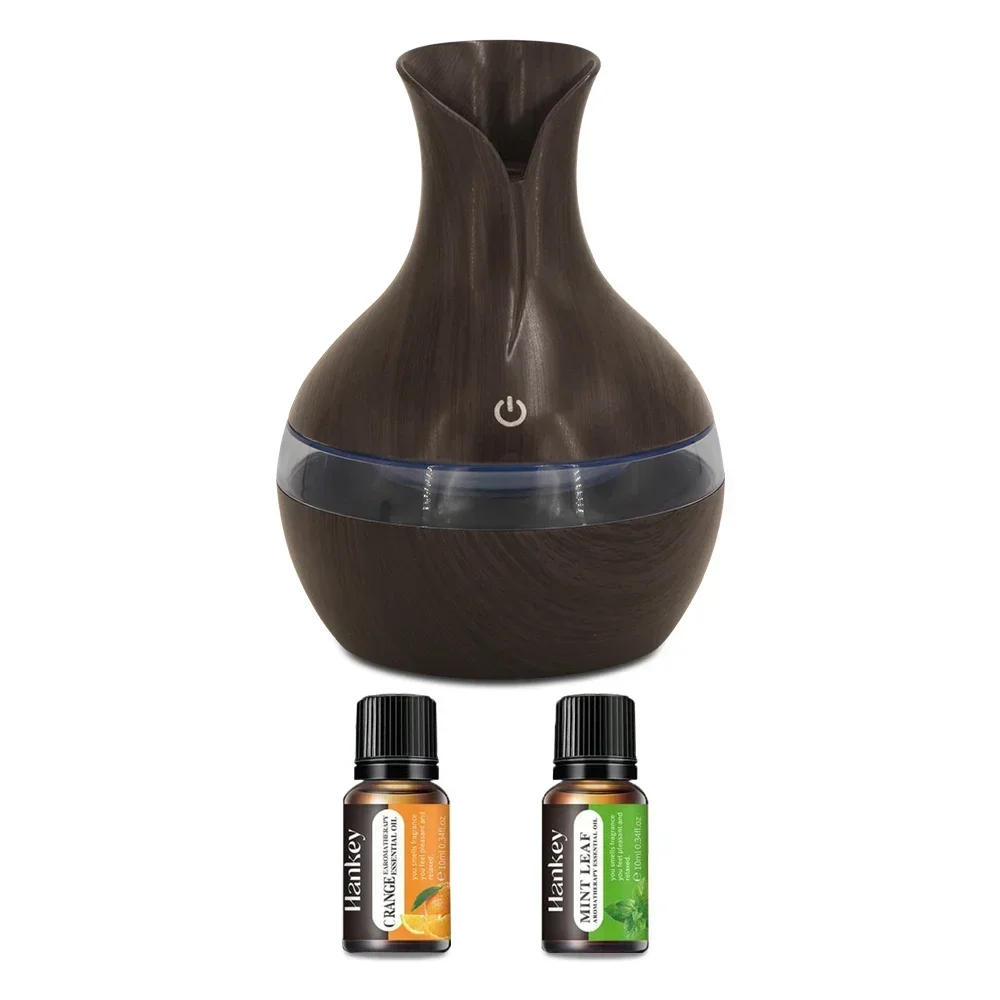 Umidificatore da tavolo USB da 300 ml con 2 oli essenziali lenitivi Rilassa la tua mente e il corpo ovunque