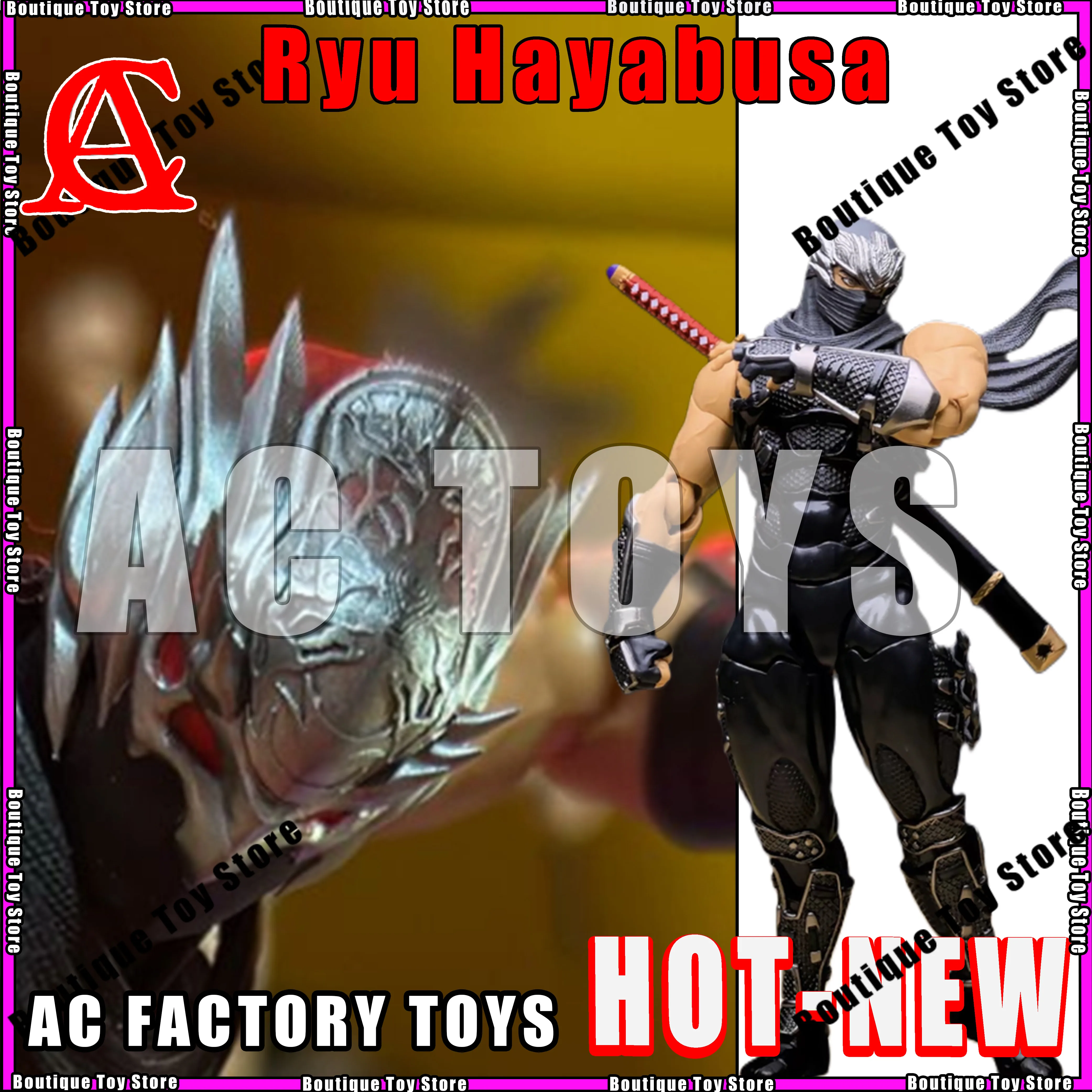 

Новые заводские игрушки Ninja Gaiden Ryu Hayabusa, экшн-фигурка Kaiyodo Revoltech Yamaguchi, фигурка Ko, модель, статуя, подарочные игрушки