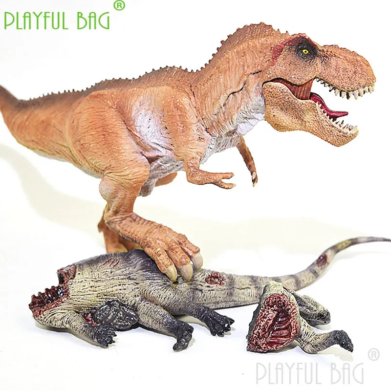 

PLAYFUL BAG Dinosaur model emperor toy simulation corpse children toy action figures Toys for boys HD16