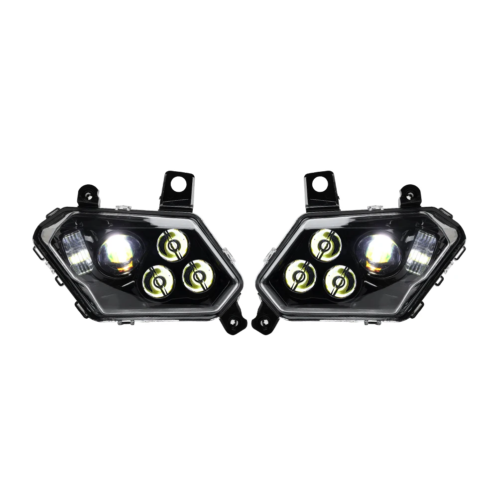 LED Headlights Daytime Running Light Turn Signal High/Low Beam For Can-Am Maverick Trail/Sport/Commander MAX 800 1000 2018-2025